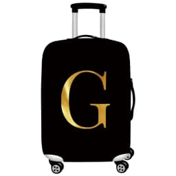 Luggage Cover Stretch Fabric Suitcase Protector Baggage Dust Cover Suitable 18-32 Inch SuitcaseTravel Organizer letter Series
