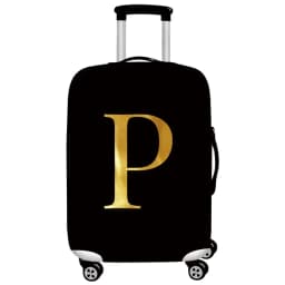Luggage Cover Stretch Fabric Suitcase Protector Baggage Dust Cover Suitable 18-32 Inch SuitcaseTravel Organizer letter Series