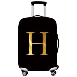 Luggage Cover Stretch Fabric Suitcase Protector Baggage Dust Cover Suitable 18-32 Inch SuitcaseTravel Organizer letter Series