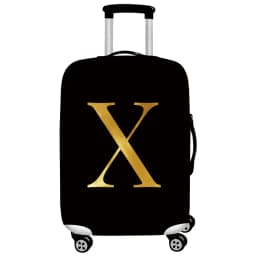 Luggage Cover Stretch Fabric Suitcase Protector Baggage Dust Cover Suitable 18-32 Inch SuitcaseTravel Organizer letter Series