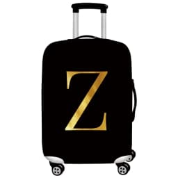 Luggage Cover Stretch Fabric Suitcase Protector Baggage Dust Cover Suitable 18-32 Inch SuitcaseTravel Organizer letter Series