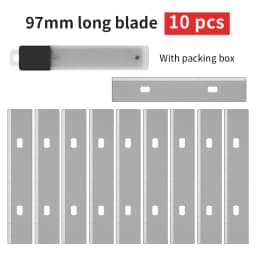 LUXIANZI 936 T Soldering Ron Heating Blade For Mobile Phone Glass Back Cover Removal Cleaning Tool Fingerprint IC Repair Tool
