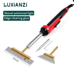 LUXIANZI 936 T Soldering Ron Heating Blade For Mobile Phone Glass Back Cover Removal Cleaning Tool Fingerprint IC Repair Tool