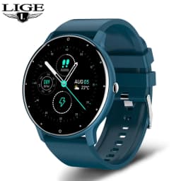 LIGE 2026 Smart Watch Ladies Full touch Screen Sports Fitness Watch IP67 Waterproof Bluetooth For Android iOS Smart Watch Female
