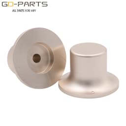 40x26mm Machined Solid Aluminum Control Knob For Hifi Audio Amplifier CD Player DAC Turntable Potentiometer Selector 6mm Hole 1P