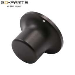 40x26mm Machined Solid Aluminum Control Knob For Hifi Audio Amplifier CD Player DAC Turntable Potentiometer Selector 6mm Hole 1P