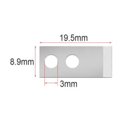 Xintylink Spare Blades Replace Cable Stripper Cutter Hi-Speed Steel for RJ45 Pliers Crimper Stripping Cutting Tools