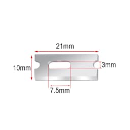 Xintylink Spare Blades Replace Cable Stripper Cutter Hi-Speed Steel for RJ45 Pliers Crimper Stripping Cutting Tools