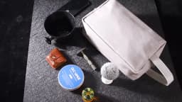 Yaqi Travel Toiletry Bag Organizer Kit for Men Cosmetics Make Up Sturdy Hanging Hook Portable
