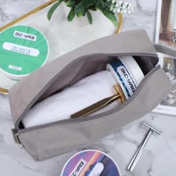 Yaqi Travel Toiletry Bag Organizer Kit for Men Cosmetics Make Up Sturdy Hanging Hook Portable