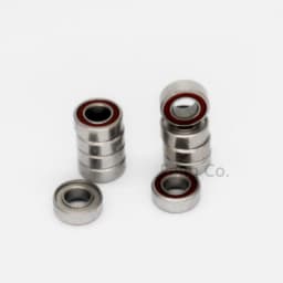 10pcs High Speed Handpiece Turbine NSK Dental Bearings RUCA SR144TLZN 3.175x6.35x2.38mm SS Ball Dentist