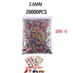 24/72 colors box set hama beads toy 2.6/5mm perler educational Kids 3D puzzles diy toys fuse beads pegboard sheets ironing paper