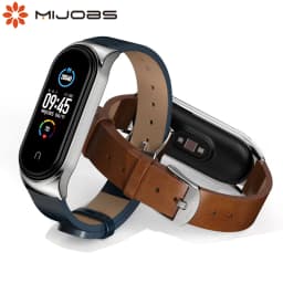 For Mi Band 10 9 8 7 6 5 Strap Leather For Xiaomi Mi Band 9 Bracelet Miband 8 7 6 5 Wristbands New Style Strap Mijobs Design