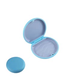 1pcs Orthodontic Retainer Case Small Plastic Denture Box Case Dental False Teeth Storage Organizer Fake Teeth Brackets Container