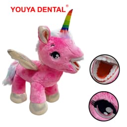Dental Plush Toys With Teeth Model Toothbrush For Kids Children Stuffed Animals Dentist Soft Dolls Dentistry Accessories Gifts