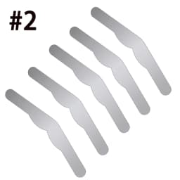 144Pcs Dental Tofflemire Matrix Stainless Steel Sectional Contoured Matrices Matrix Bands #1/#2/#3/#13 Dentistry Materials Tools