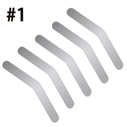 144Pcs Dental Tofflemire Matrix Stainless Steel Sectional Contoured Matrices Matrix Bands #1/#2/#3/#13 Dentistry Materials Tools
