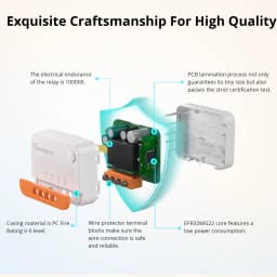 SONOFF ZBMINIL2 Extreme ZigBee Switch No Neutral Wire Required Smart Home Two-Way Control eWeLink Alexa Google Echo Zigbee Hubs