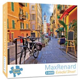 MaxRenard 50*70cm Jigsaw Puzzles 1000 Pieces Assembling Picture Van Gogh Painting Starry Night Art Puzzles Toys for Adults Games