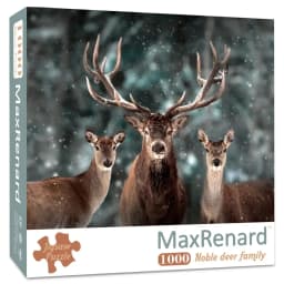 MaxRenard 50*70cm Jigsaw Puzzles 1000 Pieces Assembling Picture Van Gogh Painting Starry Night Art Puzzles Toys for Adults Games