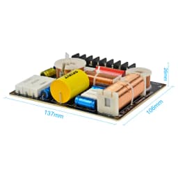 AIYIMA 280W 3 Way Audio Speaker Crossover Treble+ Midrange+ Bass Independent Filter Frequency Divider for DIY Speaker DIY 1PC