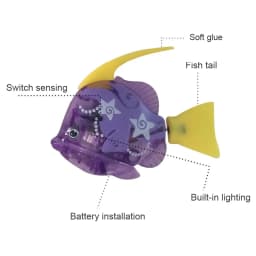 Simulation of Electric Fish Children's Bathing Water Toys Not Clockwork Great White Shark Swimming Fishing Electronic Robot Pets