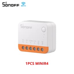 1/3/5PCS SONOFF MINI R4 Wifi Switch Mini Extreme Smart Home Module Wi-Fi Relay Voice Remote Control with Alexa Google Home Alice