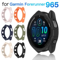 Silicone Case for Garmin Forerunner 970 570 965 265 265S 42mm 47mm Flexible Soft Shell Protective Bumper Cover Accessories
