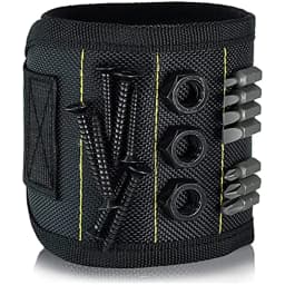 Magnetic Wristband for Holding Screws,Nails,Drilling Bits,Wrist Tool Holder Belts with Strong Magnets,Cool Gadgets for Men, wome
