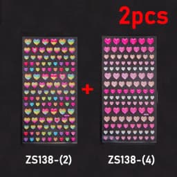 New 3D Heart Rhinestone Face Diamonds Sticker Glitter Face Festivals Accessories Face Gems Jewels Stickers Makeup Crystals