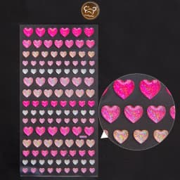 New 3D Heart Rhinestone Face Diamonds Sticker Glitter Face Festivals Accessories Face Gems Jewels Stickers Makeup Crystals