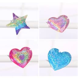 New 3D Heart Rhinestone Face Diamonds Sticker Glitter Face Festivals Accessories Face Gems Jewels Stickers Makeup Crystals