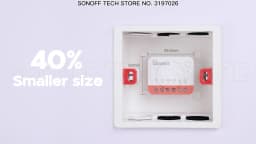 SONOFF MINIR4 Extreme Wi-Fi Smart Switch Detach Delay Tiny Size External Switch Control Voice Control via eWeLink Alexa Google