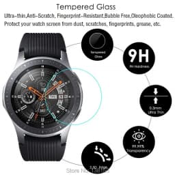 100pcs Screen Protector Diameter 37.5mm 36.5mm 38.5mm 39.5mm 40.5mm 35.5mm 34.5mm Smart Watch Tempered Glass Protective Film