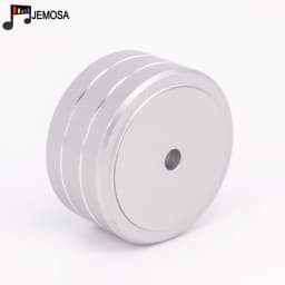 4PCS 40*20mm Aluminum Amplifier Feet Shock Absorber Amplifier Rubber Feet HIFI Turntable Feet Audio Speaker Isolation Feet Pad