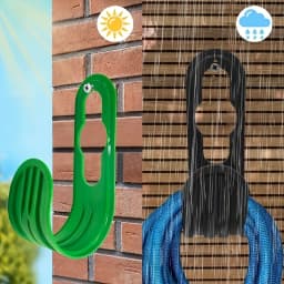 Space Saving Wall Mounted Garden Hose Bracket Is An Choice for Outdoor Lawn Care and Gardening Tools Storage Hook Indoor Wall