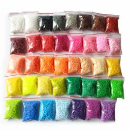 2000 Pcs/Bag 2.6mm Hama Beads Puzzle Perlen Iron Beads Diy Perler Fuse Bead Intelligence Educational Toys