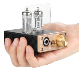 Douk Audio U10 HiFi Valve Tube Preamp Stereo AUX Desktop Audio Preamp 6.35mm/3.5mm Headphone Amplifier