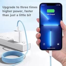 35W Fast Charge PD Cable For iPhone 13 14 Pro Max 11 12 mini X XR XS Max 7 8 Plus Quick Charging USB-C Data Braided Cables 1m 2m