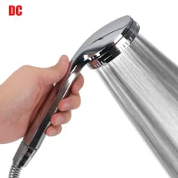 Rainfall Chrome Bath Shower Head 1pc Water Saving Spray Nozzle High Quality Pressurized Nozzle Shower Head High Pressure