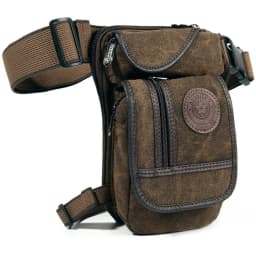 Men Drop Leg Bag Waist Fanny Pack Motorcycle Rider Tactical Military Messenger Cross Body Outdoor Sports Male Belt Hip Bum Bags