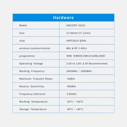 Holyiot NRF52810 BLE 5.0 High Performance Low Power Consumption Module Indoor Positioning