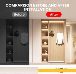 COB LED Strip 220V with EU Plug 220V LED Strip Lights Flexible Lamp Tape for Kitchen Home Room Decor (with or without Switch)