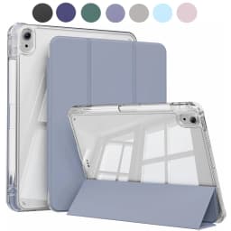 Crystal Clear Case For iPad 5 6 7 8 9 10 11 Air 11 13 inch /Mini 6th 7th gen /Pro 11 12.9 (3rd/4th/5th/6th gen) with pen holder