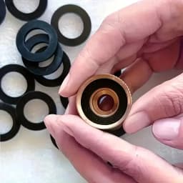 30Pcs rubber O-ring set-suitable for bellows, shower hose, faucet, water heater and regulating valve
