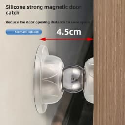Silicone Door Suck Touch Silicone Anti-collision Door Hotel Household Strong Magnetic Strong Mute Door Stall Door Stopper