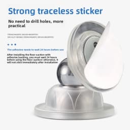 Silicone Door Suck Touch Silicone Anti-collision Door Hotel Household Strong Magnetic Strong Mute Door Stall Door Stopper