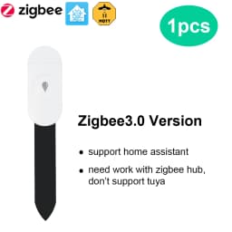 Tuya Zigbee Temperature Humidity Moisture Detector Smart Soil Tester Moisture Sensor Phone App RealTime Monitor for Home Garden