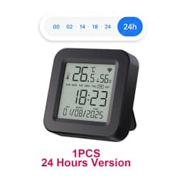 Tuya WiFi Smart IR with Temperature & Humidity Sensor and Date Display for Air Conditioner TV Work with Alexa,Google Home