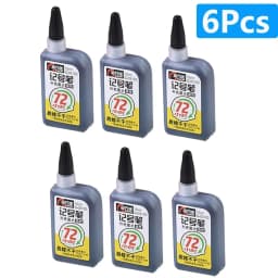 1-6Pcs 45mm Waterproof Long Head Nib Deep Hole Markers Pen Tile Carpenter Pen Multi-purpose for Woodworking Black/Blue/Red Ink